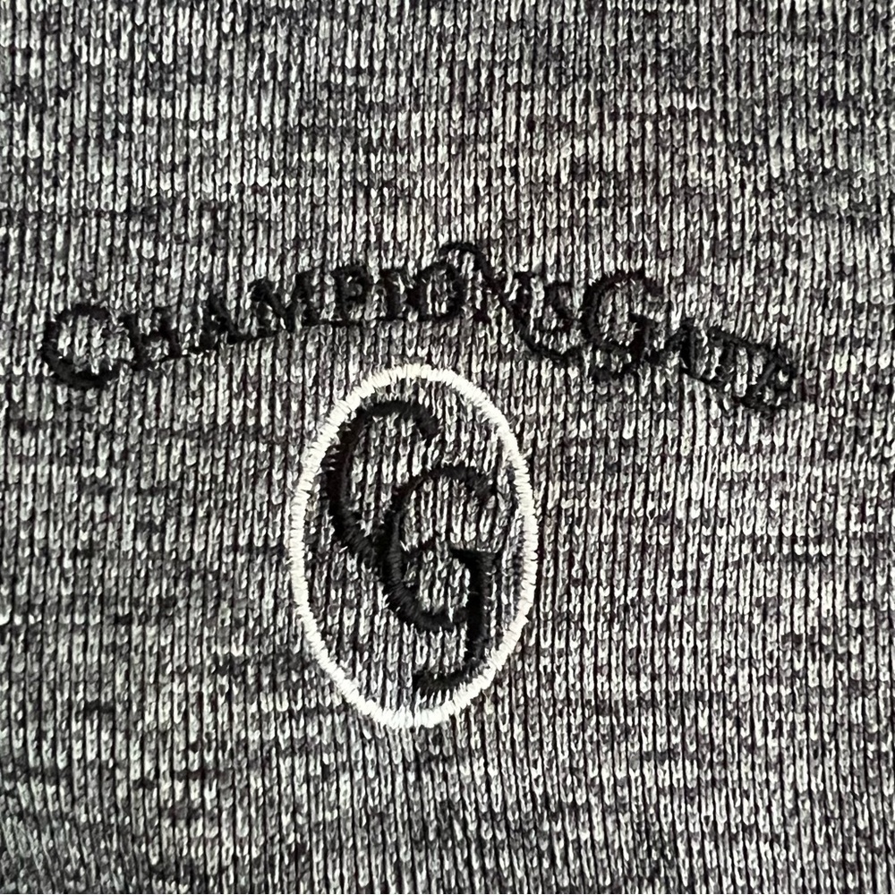 Nike Dri-Fit Men’s Gray Golf Vest With Embroidered Logo For Champions Gate M EUC - Picture 4 of 13